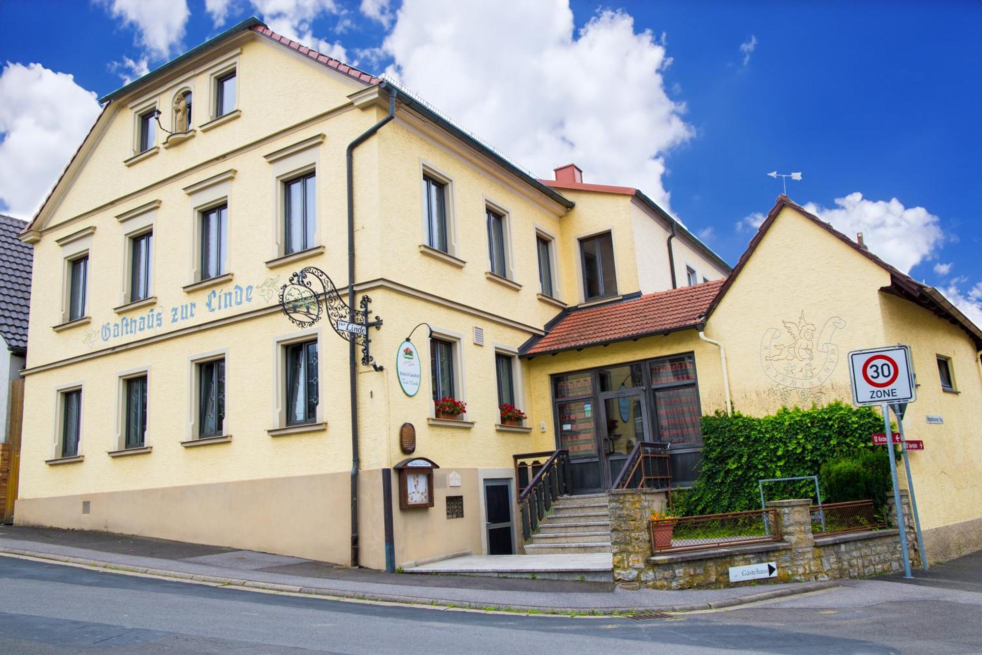 Hotel Zur Linde Gaedheim Luaran gambar