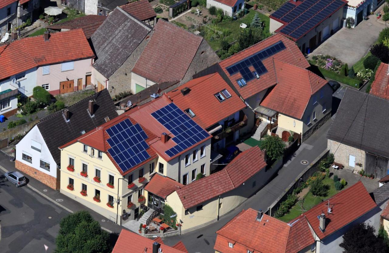 Hotel Zur Linde Gaedheim Luaran gambar
